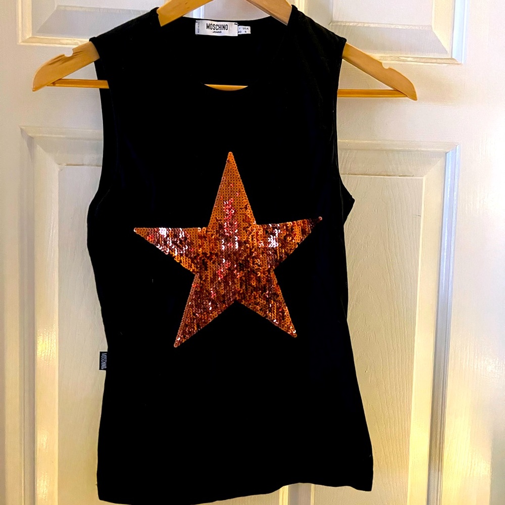 Small Moschino star tank